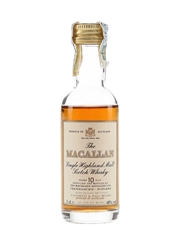 Macallan 10 Year Old Bottled 1980s - Giovinetti 5cl / 40%