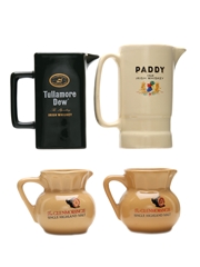 Assorted Whisky & Whiskey Jugs 4 x Jug 