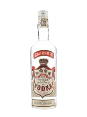 Smirnoff Red Label Bottled 1950s - Cinzano 75cl / 40%