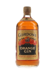 Gordon's Orange Gin Spring Cap Bottled 1950s - Wax & Vitale 75cl / 34.3%