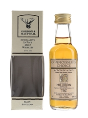 Millburn 1976 Connoisseurs Choice Bottled 2000s - Gordon & MacPhail 5cl / 40%