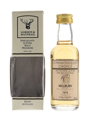 Millburn 1974 Connoisseurs Choice