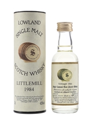 Littlemill 1984 12 Year Old Bottled 1996 - Signatory Vintage 5cl / 43%