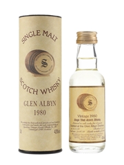 Glen Albyn 1980 12 Year Old Bottled 1993 - Signatory Vintage 5cl / 43%