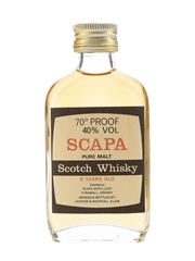 Scapa 8 Year Old Bottled 1970s - Gordon & MacPhail 5cl / 40%