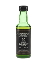 Glenlochy 20 Year Old Bottled 1980s - Cadenhead's 5cl / 46%