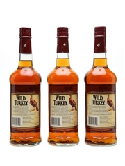 Wild Turkey Bourbon 8 Years Old 101 Proof 3x70cl