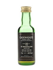St Magdalene 1964 25 Year Old Bottled 1989 - Cadenhead's 5cl / 44.2%