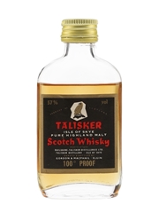 Talisker Black Label Gold Eagle 100 Proof Bottled 1970s-1980s - Gordon & MacPhail 5cl / 57%
