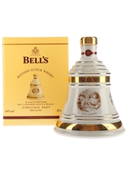 Bell's Christmas 2007 Ceramic Decanter Five Queens 70cl / 40%