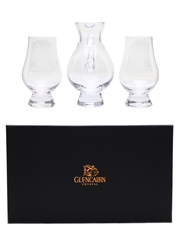 The Keepers Of The Quaich Water Jug & Glasses Glencairn Crystal 