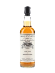 Springbank 1996 15 Year Old Special Reserve Cask 477