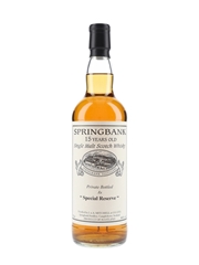 Springbank 1996 15 Year Old Special Reserve Cask 477