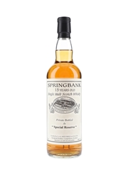 Springbank 1996 15 Year Old Special Reserve Cask 477