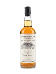 Springbank 1996 15 Year Old Special Reserve Cask 477