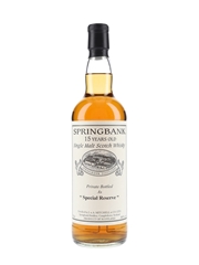 Springbank 1996 15 Year Old Special Reserve Cask 477
