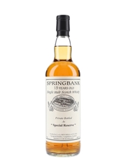 Springbank 1996 15 Year Old Special Reserve Cask 477