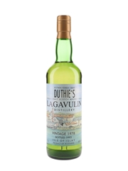 Lagavulin 1978 Bottled 1993 - Duthie's 70cl / 46%