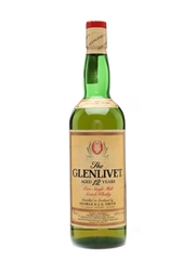 Glenlivet 12 Year Old Bottled 1980s 75cl