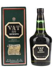 Vat 69 Reserve Bottled 1980s - Royal Marriage 75cl / 40%