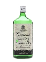 Gordon's Dry Gin Bottled 1980s 100cl