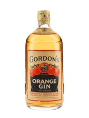 Gordon's Orange Gin Spring Cap Bottled 1950s 75cl