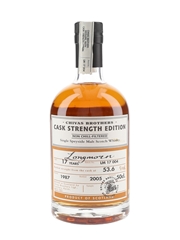 Longmorn 1987 17 Year Old Cask Strength Edition Bottled 2005 - Chivas Brothers 50cl / 53.6%