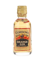 Gordon's Orange Gin Spring Cap Bottled 1950s 5cl / 34%