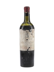 Chateau Latour 1928 Premier Grand Cru Classe - Pauillac 75cl