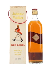 Johnnie Walker Red Label Bottled 1970s 100cl