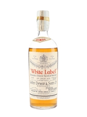 Dewar's White Label Bottled 1960s - Compania Comercial La. Curacao, Venezuela 75cl / 43.4%