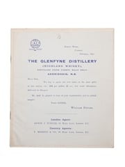 William Foulds List Of Old Scotch Whiskies, February 1893