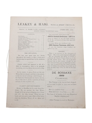 Leaky & Haig Wine & Spirit Circular, February 1893  