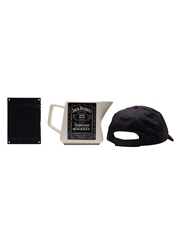 Jack Daniel's Water Jug, Baseball Cap & Plaque  