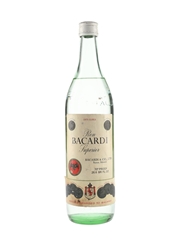 Bacardi Carta Blanca Superior Bottled 1960s - Nassau, Bahamas 75.7cl / 40%