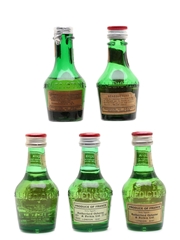 Benedictine DOM Bottled 1960s-1980s 5 x 3cl