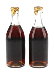 Keo Cherry Brandy Bottled 1950s - Cyprus Liqueur 2 x 5cl