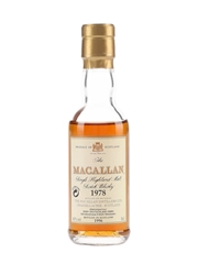 Macallan 1978 Bottled 1996 - Remy Deutschland 5cl / 43%