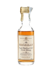 Macallan 10 Year Old Bottled 1980s - Giovinetti 5cl / 40%