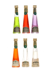 Casoni Cristallizzato Liqueurs Apericum, Certosa, Cherry, Mandarino, Sambuca 6 x 4cl / 40%