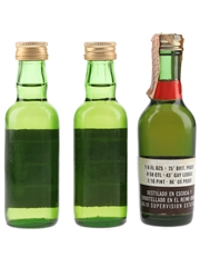 Catto's Rare Old Bottled 1970s & 1980s 3 x 4.58cl-5cl / 43%