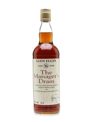 Glen Elgin 16 Year Old Bottled 1993 - The Manager's Dram 70cl / 60%