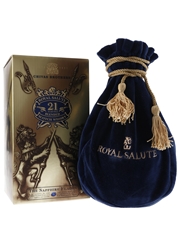 Royal Salute 21 Year Old Bottled 2012 - Blue Wade Ceramic Decanter 70cl / 40%
