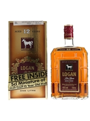 Logan De Luxe 12 Year Old Bottled 1980s - White Horse Distillers 100cl / 43%
