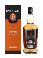 Springbank 10 Year Old Bottled 2019 70cl / 46%