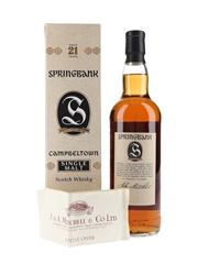 Springbank 21 Year Old Bottled 2000s 70cl / 46%