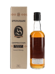 Springbank 21 Year Old Bottled 1990s 37.5cl / 46%
