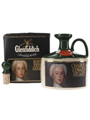 Glenfiddich Scottish Royalty Ceramic Jug Bottled 1980s - Bonnie Prince Charlie 75cl / 40%