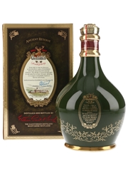 Glenfiddich 18 Year Old Ancient Reserve Bottled 1990s - Green Spode Decanter 70cl / 43%