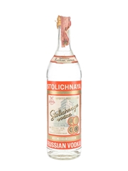 Stolichnaya Russian Vodka Bottled 1980s - Italwell 75cl / 40%